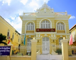 Koloniaal gebouw in Battambang