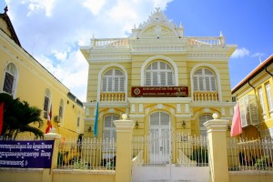 Koloniaal gebouw in Battambang