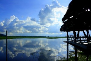 Stuwdam in Battambang