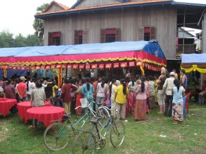 Bruiloft in Kampong Cham