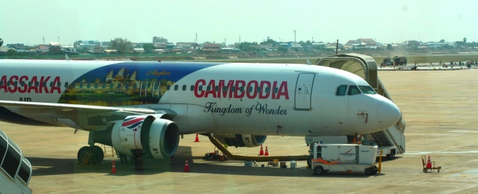 Vliegvelden in Cambodja