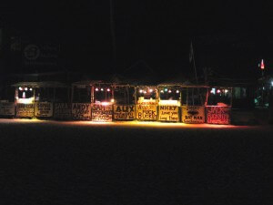 Koh Phangan reistips full-moon party bar