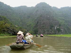 Reistips backpacken Ninh Binh varen