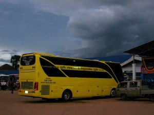 Vervoer in Laos nachtbus