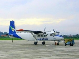 Vervoer in Laos vliegtuig