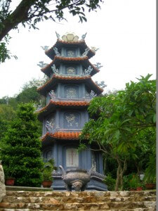 Backpacken Danang pagoda
