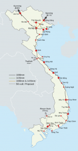 Spoorwegnetwerk Vietnam