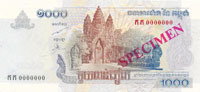 Cambodja 1.000 Riel