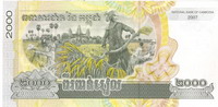 Cambodja 2.000 Riel