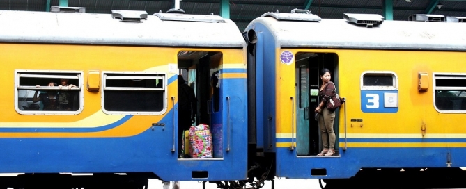 Online treinticket voor Indonesië kopen