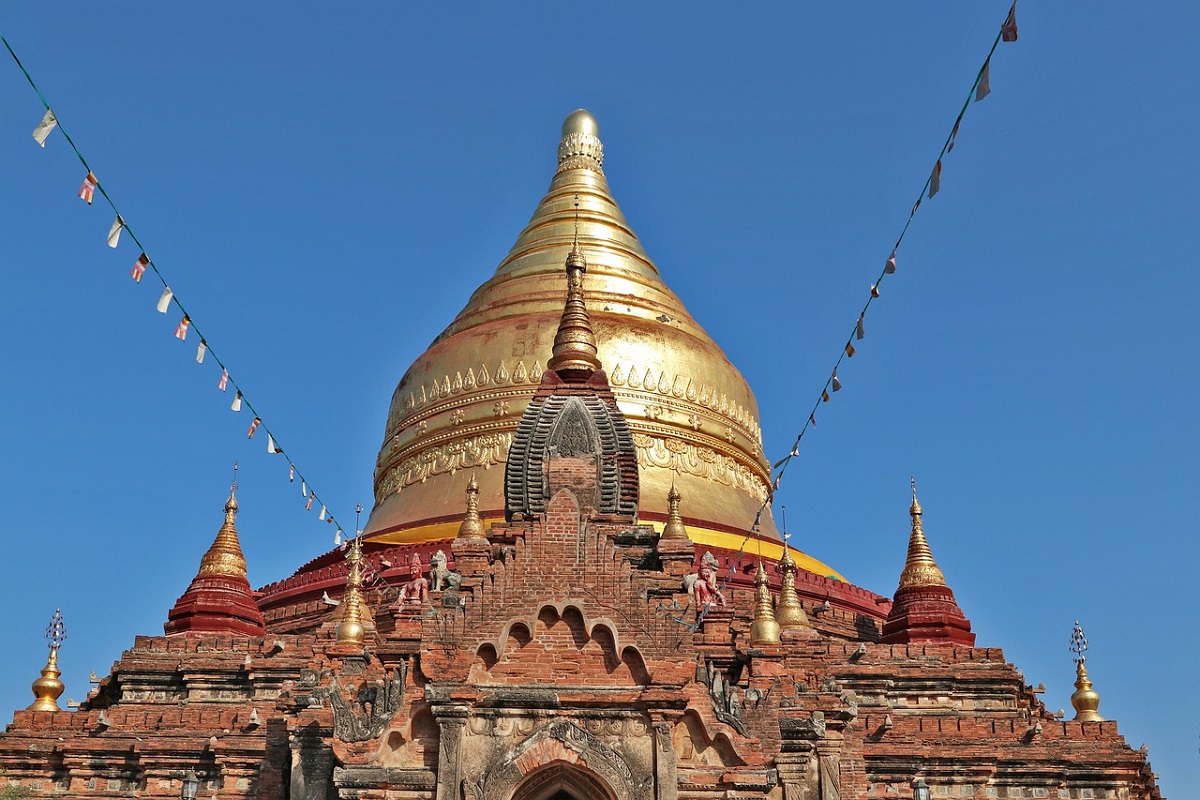 Shwesandaw pagode in Bagan