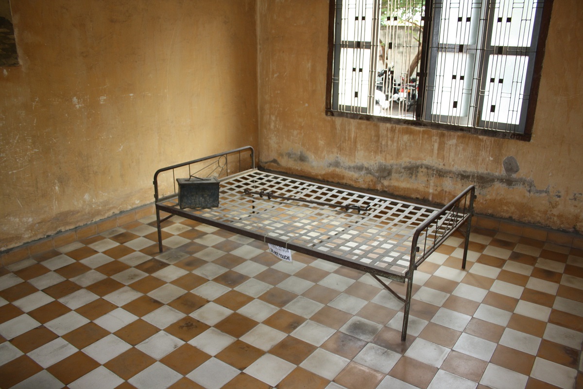 Martelkamer in Tuol Sleng (S21) in Phnom Penh