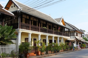 Franse koloniale woning in Luang Prabang