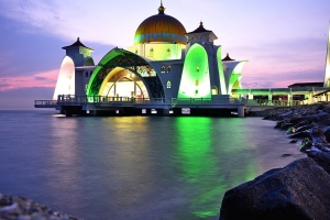 Masjid Selat Melaka moskee in Malakka